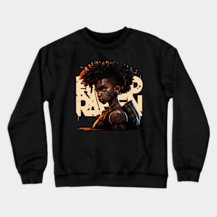 afrikan warrior Crewneck Sweatshirt